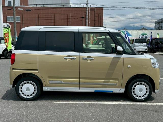 ムーヴキャンバス ストライプスＧ　【４ＷＤ】【届出済未使用車】　【新品ケンウッドナビ＆ＢＴ接続・ＴＶ】【両側電動スライドドア】【衝突軽減＆車線逸脱警告＆コーナーセンサー】【シートヒーター＆オートエアコン】【ＬＥＤヘッドライト＆フォグ＆オートライト】電子パーキング（36枚目）