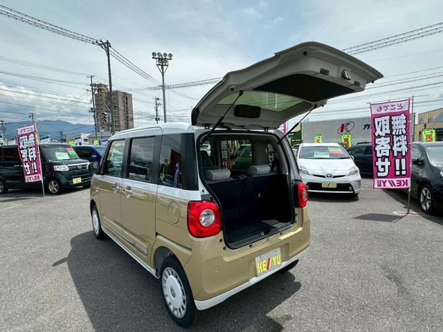 ムーヴキャンバス ストライプスＧ　【４ＷＤ】【届出済未使用車】　【新品ケンウッドナビ＆ＢＴ接続・ＴＶ】【両側電動スライドドア】【衝突軽減＆車線逸脱警告＆コーナーセンサー】【シートヒーター＆オートエアコン】【ＬＥＤヘッドライト＆フォグ＆オートライト】電子パーキング（53枚目）