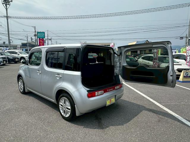 キューブ １５Ｘ　ＦＯＵＲ　【４ＷＤ】【熊本県仕入】【純正７インチナビ＆フルセグＴＶ＆ＣＤ再生＆ＡＵＸ接続】【ドライブレコーダー】【フォグランプ】【スマートキー＆プッシュスタート】【ヘッドライトレベライザー】【電格ミラー】（48枚目）