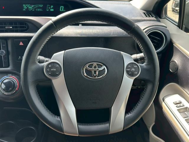 アクア ＧスマートエントリーＰＫＧ【禁煙車】【モデリスタフルエアロ】　【純正大型スポイラー】【ディーラーオプションナビ＆バックカメラ】【フルセグ＆ブルートゥースオーディオ接続】【オートＬＥＤ＆フォグ】【ヘッドライトウォッシャー】【スマートキー＆プッシュスタート】【ＥＴＣ（9枚目）