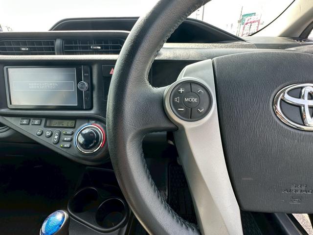 アクア ＧスマートエントリーＰＫＧ【禁煙車】【モデリスタフルエアロ】　【純正大型スポイラー】【ディーラーオプションナビ＆バックカメラ】【フルセグ＆ブルートゥースオーディオ接続】【オートＬＥＤ＆フォグ】【ヘッドライトウォッシャー】【スマートキー＆プッシュスタート】【ＥＴＣ（10枚目）