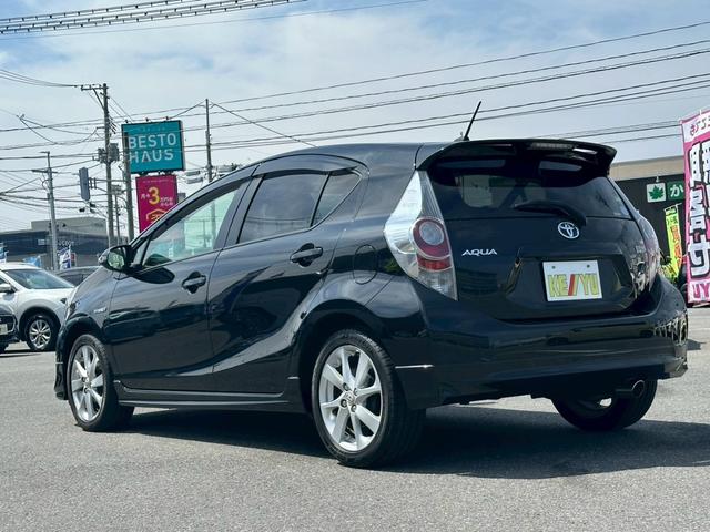 アクア ＧスマートエントリーＰＫＧ【禁煙車】【モデリスタフルエアロ】　【純正大型スポイラー】【ディーラーオプションナビ＆バックカメラ】【フルセグ＆ブルートゥースオーディオ接続】【オートＬＥＤ＆フォグ】【ヘッドライトウォッシャー】【スマートキー＆プッシュスタート】【ＥＴＣ（36枚目）