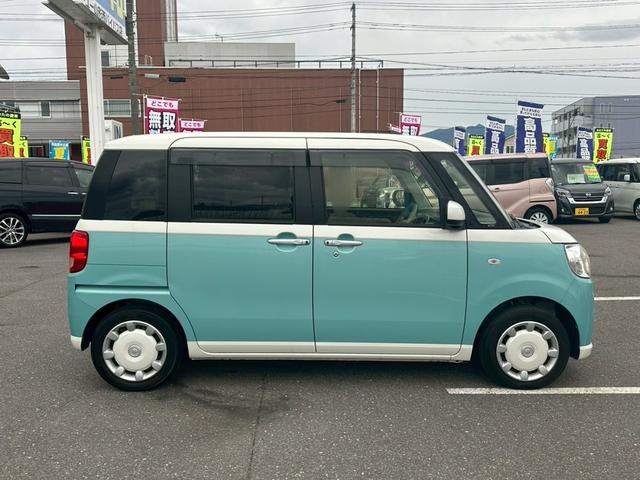 ムーヴキャンバス Ｘリミテッド　ＳＡＩＩＩ【４ＷＤ禁煙車】　【衝突軽減＆車線逸脱】【コーナーセンサー】【純正オーディオ／ＣＤ再生／ＡＵＸ接続】【両側電動スライドドア】【オートライト】【電動格納ミラー】【プッシュスタート＆スマートキー】【ＥＴＣ】（31枚目）