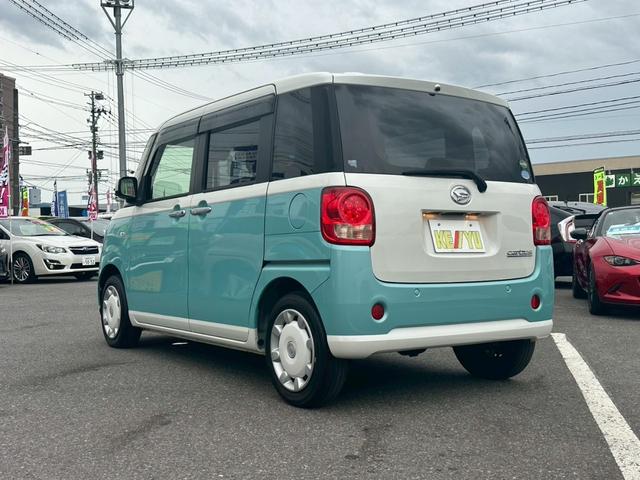 ムーヴキャンバス Ｘリミテッド　ＳＡＩＩＩ【４ＷＤ禁煙車】　【衝突軽減＆車線逸脱】【コーナーセンサー】【純正オーディオ／ＣＤ再生／ＡＵＸ接続】【両側電動スライドドア】【オートライト】【電動格納ミラー】【プッシュスタート＆スマートキー】【ＥＴＣ】（33枚目）