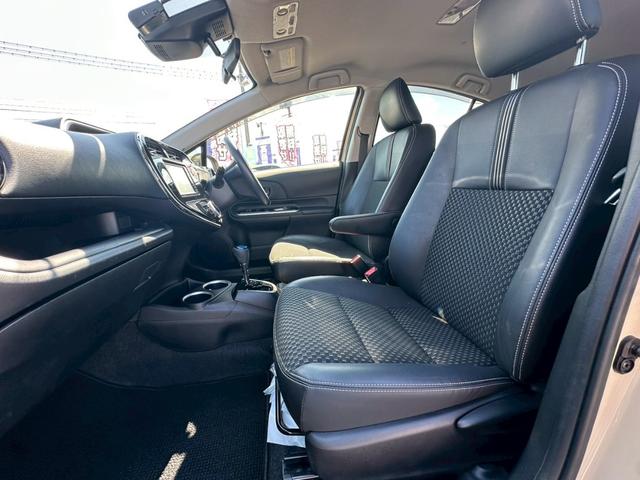 アクア クロスオーバー【法人ワンオーナー禁煙車】　【トヨタセーフティセンサー】【社外エンジンスターター】【純正ナビ＆フルセグ】【Ｂｌｕｅｔｏｏｔｈ接続＆バックカメラ】【２０２２年製夏冬タイヤ有】【ハーフレザーシート】【ビルトインＥＴＣ】（46枚目）