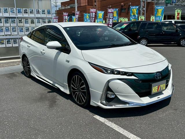 プリウスＰＨＶ Ａ【モデリスタフルエアロ】【寒冷地仕様】　【純正エンジンスターター】【１１型ディスプレイナビ】【衝突軽減＆車線逸脱】【駐車支援】【オートＬＥＤ＆フォグ】【レオニス１８インチＡＷ】【シート／ステアヒーター】【フルセグ＆ＢＴ接続＆バックカメラ】（38枚目）