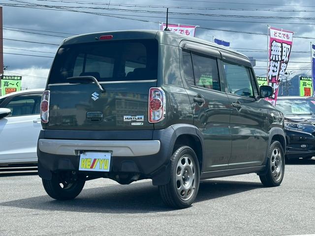 ハスラー Ｇターボ【４ＷＤ】【禁煙車】　【衝突軽減システム】【フルセグナビ＆バックカメラ＆Ｂｌｕｅｔｏｏｔｈオーディオ＆ＣＤ／ＤＶＤ再生】【ＨＩＤヘッドライト＆フォグランプ】【ドラレコ＆ＥＴＣ】【レーダー探知機】【アイドリングストップ】（3枚目）