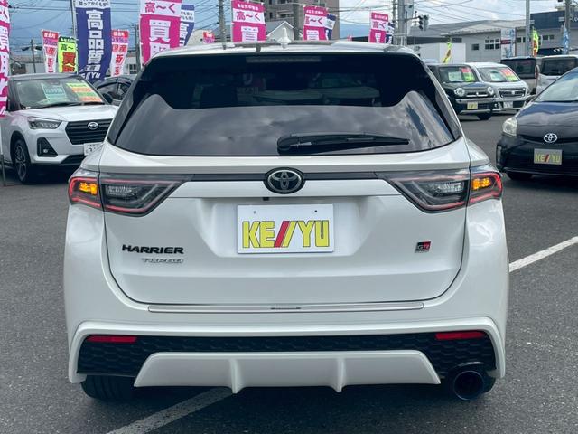 ハリアー エレガンス　ＧＲスポーツ【ターボ】【４ＷＤ】　【当社下取直販禁煙車】【社外ウーハー】【社外ガナドールマフラー】追従クルコン／純正フルセグ９インチナビ＆バックカメラ＆Ｂｌｕｅｔｏｏｔｈ／電動ハーフレザーシート／ＬＥＤライト／ドラレコ／ＥＴＣ２．０（45枚目）