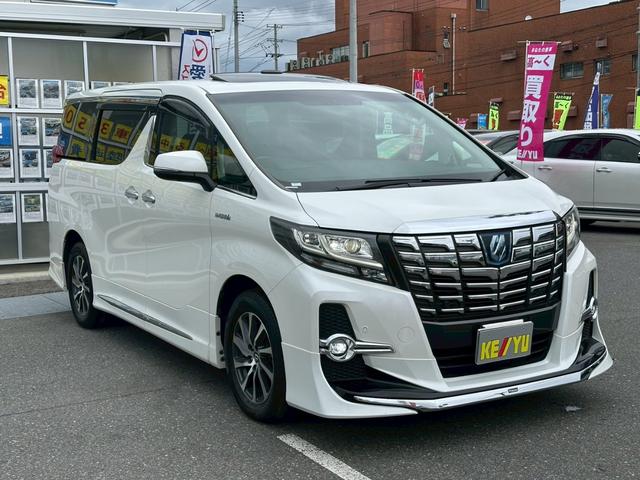 アルファードハイブリッド ＳＲ【４ＷＤ】【ツインサンルーフ】【モデリスタエアロ】　ＪＢＬプレミアムサウンド／フリップダウンモニター／純正フルセグナビ＆全方位カメラ＆Ｂｌｕｅｔｏｏｔｈ接続＆ＣＤ／ＤＶＤ再生／追従クルコン＆コーナーセンサー／ＬＥＤヘッドライト／電動ハーフレザーシート（44枚目）