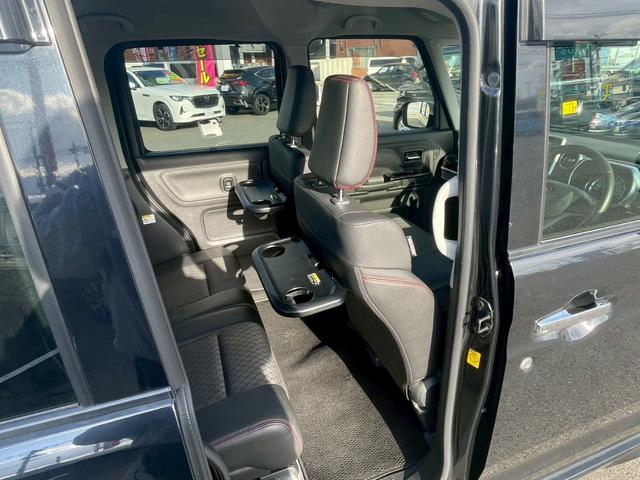 スペーシアカスタム ハイブリッドXS 4WD 両側電動スライドドア エンジンスターター 2列目サーキュレーター ハーフレザーシートヒーター 衝突軽減&車線逸脱警告 コーナーセンサー LEDヘッドライト&フォグライト スマートキースペアキー(32枚目)