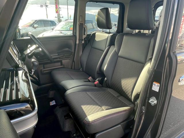 スペーシアカスタム ハイブリッドXS 4WD 両側電動スライドドア エンジンスターター 2列目サーキュレーター ハーフレザーシートヒーター 衝突軽減&車線逸脱警告 コーナーセンサー LEDヘッドライト&フォグライト スマートキースペアキー(35枚目)