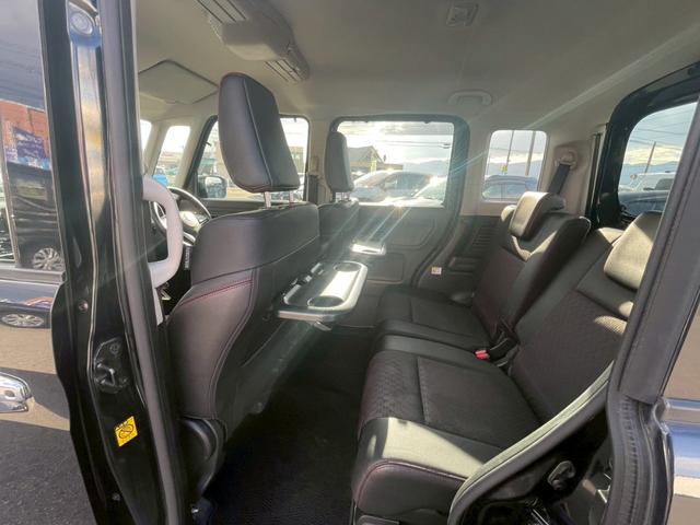 スペーシアカスタム ハイブリッドXS 4WD 両側電動スライドドア エンジンスターター 2列目サーキュレーター ハーフレザーシートヒーター 衝突軽減&車線逸脱警告 コーナーセンサー LEDヘッドライト&フォグライト スマートキースペアキー(37枚目)