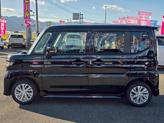 スペーシアカスタム ハイブリッドGS 4WD 届出済未使用車/新品ナビ取付/片側自動スライドドア/衝突軽減/追従クルコン/レーンキープ/コーナーセンサー/LEDライト/フォグ/ヘッドライトレベライザー/シートヒーター/スペアキー有/保証書・取説有(12枚目)