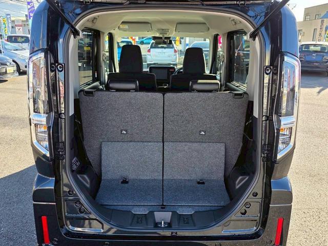 スペーシアカスタム ハイブリッドGS 4WD 届出済未使用車/新品ナビ取付/片側自動スライドドア/衝突軽減/追従クルコン/レーンキープ/コーナーセンサー/LEDライト/フォグ/ヘッドライトレベライザー/シートヒーター/スペアキー有/保証書・取説有(26枚目)