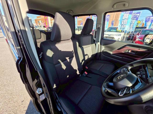 スペーシアカスタム ハイブリッドGS 4WD 届出済未使用車/新品ナビ取付/片側自動スライドドア/衝突軽減/追従クルコン/レーンキープ/コーナーセンサー/LEDライト/フォグ/ヘッドライトレベライザー/シートヒーター/スペアキー有/保証書・取説有(28枚目)