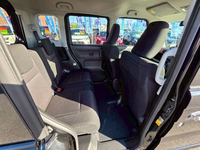 スペーシアカスタム ハイブリッドGS 4WD 届出済未使用車/新品ナビ取付/片側自動スライドドア/衝突軽減/追従クルコン/レーンキープ/コーナーセンサー/LEDライト/フォグ/ヘッドライトレベライザー/シートヒーター/スペアキー有/保証書・取説有(29枚目)