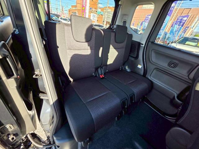 スペーシアカスタム ハイブリッドGS 4WD 届出済未使用車/新品ナビ取付/片側自動スライドドア/衝突軽減/追従クルコン/レーンキープ/コーナーセンサー/LEDライト/フォグ/ヘッドライトレベライザー/シートヒーター/スペアキー有/保証書・取説有(30枚目)