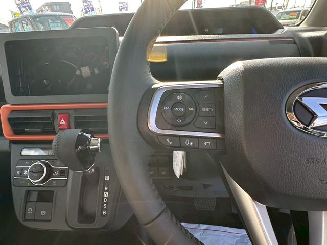 タント ファンクロスターボ　届出済未使用車　新品ナビ取付　両側電動スライドドア　バックカメラ　Ｂｌｕｅｔｏｏｔｈ　ルーフレール　衝突軽減　クルコン　クリアランスソナー　レーンアシスト　アイドリングストップ　シートヒーター　ＥＴＣ（11枚目）