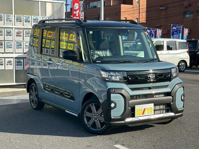 タント ファンクロスターボ　届出済未使用車　新品ナビ取付　両側電動スライドドア　バックカメラ　Ｂｌｕｅｔｏｏｔｈ　ルーフレール　衝突軽減　クルコン　クリアランスソナー　レーンアシスト　アイドリングストップ　シートヒーター　ＥＴＣ（31枚目）