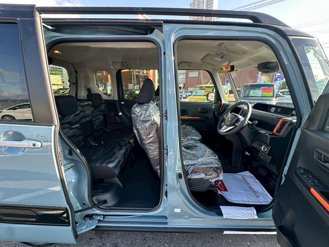 タント ファンクロスターボ　届出済未使用車　新品ナビ取付　両側電動スライドドア　バックカメラ　Ｂｌｕｅｔｏｏｔｈ　ルーフレール　衝突軽減　クルコン　クリアランスソナー　レーンアシスト　アイドリングストップ　シートヒーター　ＥＴＣ（37枚目）