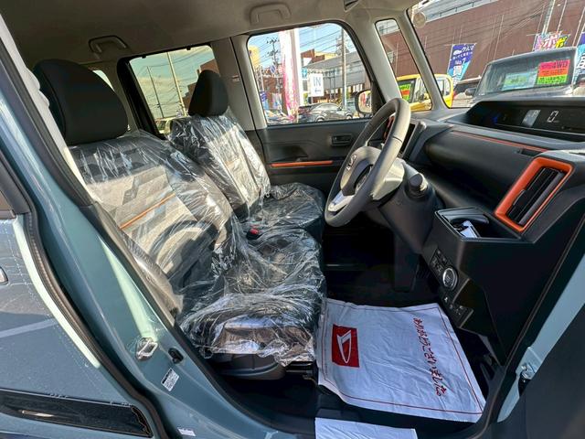 タント ファンクロスターボ　届出済未使用車　新品ナビ取付　両側電動スライドドア　バックカメラ　Ｂｌｕｅｔｏｏｔｈ　ルーフレール　衝突軽減　クルコン　クリアランスソナー　レーンアシスト　アイドリングストップ　シートヒーター　ＥＴＣ（38枚目）