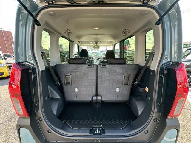 タント ファンクロスターボ　届出済未使用車　新品ナビ取付　両側電動スライドドア　バックカメラ　Ｂｌｕｅｔｏｏｔｈ　ルーフレール　衝突軽減　クルコン　クリアランスソナー　レーンアシスト　アイドリングストップ　シートヒーター　ＥＴＣ（46枚目）