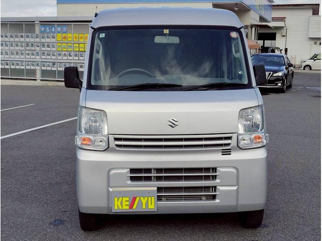 エブリイ PA【切替4WD】【ハイルーフ】【禁煙車】 社外アルミホイール 純正バイザー マット エアコン AM/FMラジオ ヘッドライトレベライザー ABS ダブルエアバック 両側スライドドア(12枚目)