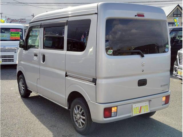 エブリイ PA【切替4WD】【ハイルーフ】【禁煙車】 社外アルミホイール 純正バイザー マット エアコン AM/FMラジオ ヘッドライトレベライザー ABS ダブルエアバック 両側スライドドア(16枚目)
