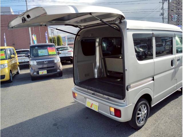 エブリイ PA【切替4WD】【ハイルーフ】【禁煙車】 社外アルミホイール 純正バイザー マット エアコン AM/FMラジオ ヘッドライトレベライザー ABS ダブルエアバック 両側スライドドア(27枚目)