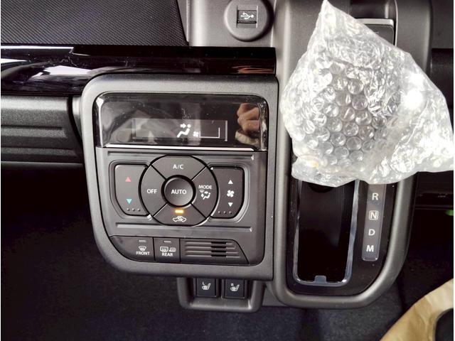 スペーシアカスタム ハイブリッドＸＳターボ【４ＷＤ】【届出済未使用車】　【全方位カメラ】スズキコネクト９型ナビ　衝突軽減＆車線逸脱警告　両側電動スライドドア　ハーフレザーシート＆シートヒーター　ＬＥＤライト　追従クルコン　地デジ　ＢＴオーディオ　保証書（19枚目）