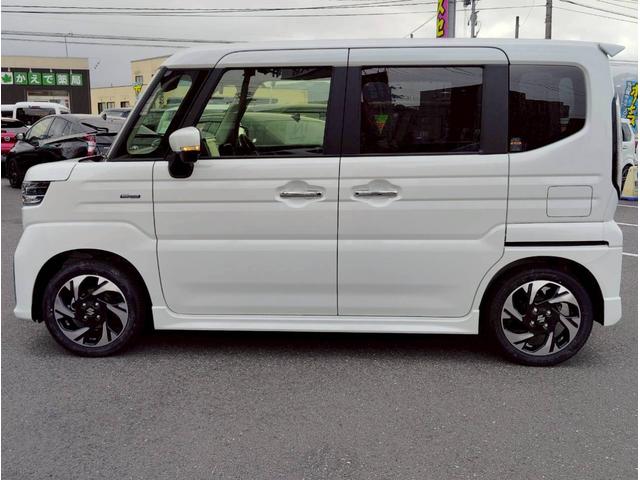 スペーシアカスタム ハイブリッドＸＳターボ【４ＷＤ】【届出済未使用車】　【全方位カメラ】スズキコネクト９型ナビ　衝突軽減＆車線逸脱警告　両側電動スライドドア　ハーフレザーシート＆シートヒーター　ＬＥＤライト　追従クルコン　地デジ　ＢＴオーディオ　保証書（33枚目）