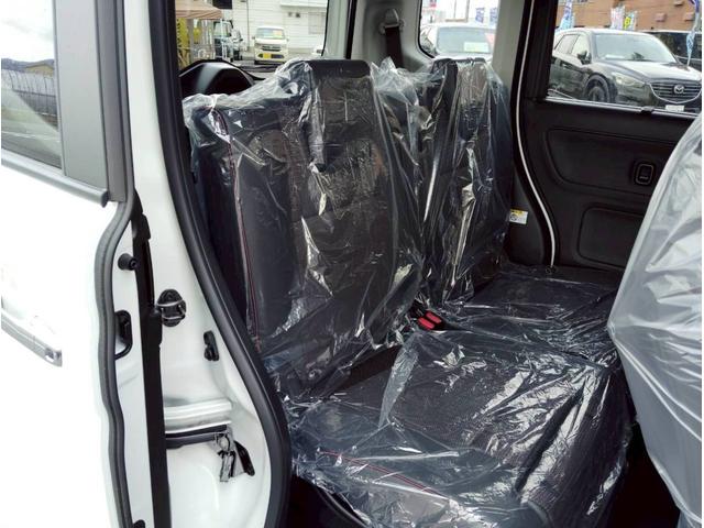 スペーシアカスタム ハイブリッドＸＳターボ【４ＷＤ】【届出済未使用車】　【全方位カメラ】スズキコネクト９型ナビ　衝突軽減＆車線逸脱警告　両側電動スライドドア　ハーフレザーシート＆シートヒーター　ＬＥＤライト　追従クルコン　地デジ　ＢＴオーディオ　保証書（38枚目）