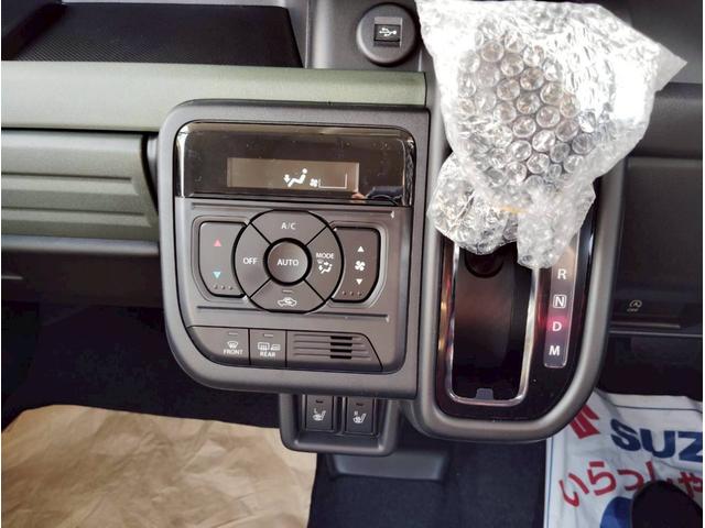 スペーシアギア ハイブリッドＸＺ　ターボ　４ＷＤ　届出済未使用車／全方位モニター付９型ナビ／スズキセーフティサポート／衝突軽減システム／車線逸脱警告／追従クルコン／両側電動スライド／ＬＥＤヘッドライト／パドルシフト／フルセグＴＶ／ＢＴ／シートヒーター（16枚目）