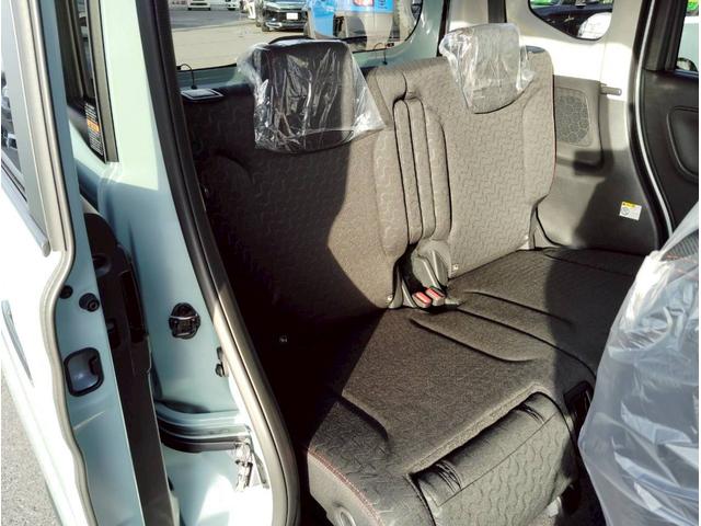 スペーシアギア ハイブリッドＸＺ　ターボ　４ＷＤ　届出済未使用車／全方位モニター付９型ナビ／スズキセーフティサポート／衝突軽減システム／車線逸脱警告／追従クルコン／両側電動スライド／ＬＥＤヘッドライト／パドルシフト／フルセグＴＶ／ＢＴ／シートヒーター（37枚目）