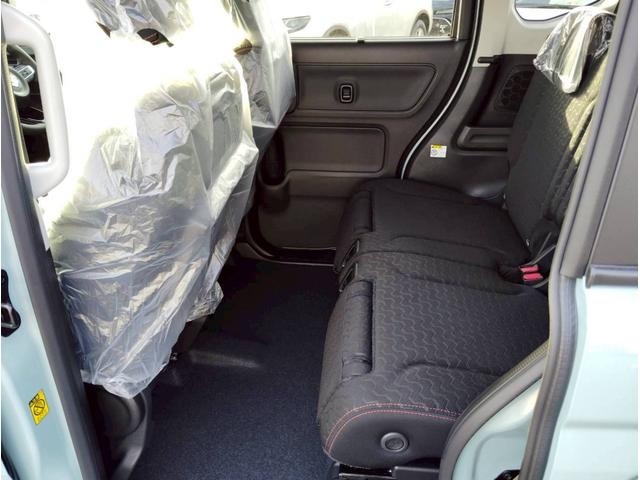 スペーシアギア ハイブリッドＸＺ　ターボ　４ＷＤ　届出済未使用車／全方位モニター付９型ナビ／スズキセーフティサポート／衝突軽減システム／車線逸脱警告／追従クルコン／両側電動スライド／ＬＥＤヘッドライト／パドルシフト／フルセグＴＶ／ＢＴ／シートヒーター（41枚目）