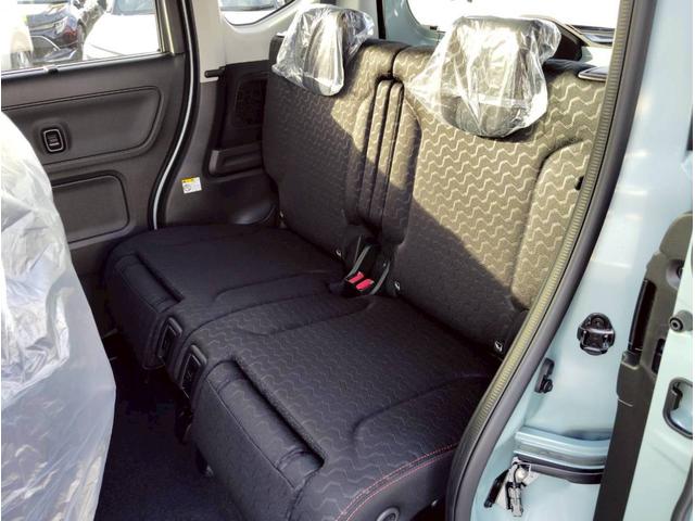 スペーシアギア ハイブリッドＸＺ　ターボ　４ＷＤ　届出済未使用車／全方位モニター付９型ナビ／スズキセーフティサポート／衝突軽減システム／車線逸脱警告／追従クルコン／両側電動スライド／ＬＥＤヘッドライト／パドルシフト／フルセグＴＶ／ＢＴ／シートヒーター（42枚目）