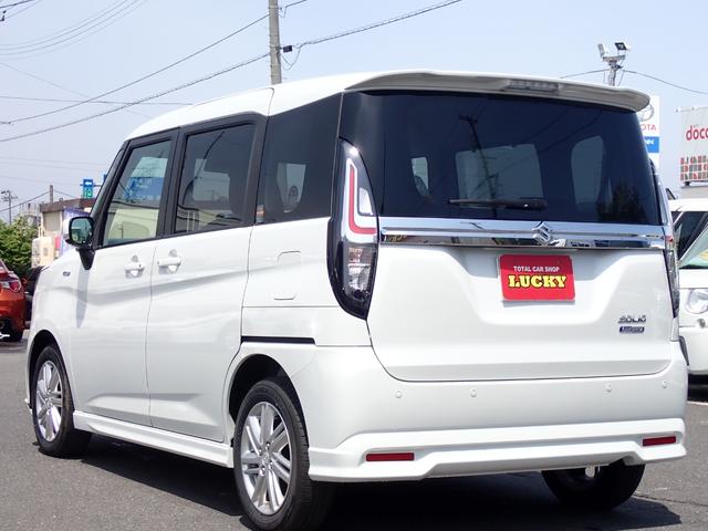 ソリオ ハイブリッドＭＺ　４ＷＤ　登録済未使用車　両側パワースライド　アイドリングストップ　クリアランスソナー　クルコン　両側シートヒーター　衝突軽減　車線逸脱（55枚目）