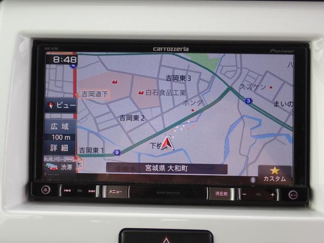 ハスラー Ｘ　４ＷＤ　ナビ　フルセグ　Ｂｌｕｅｔｏｏｔｈ　ＣＤ　ＤＶＤ　オートライト　ＥＴＣ　シートヒーター　衝突軽減（18枚目）