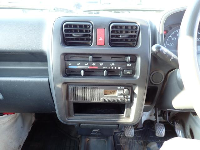 キャリイトラック KCエアコン・パワステ 4WD エアコン パワステ AM FM(13枚目)