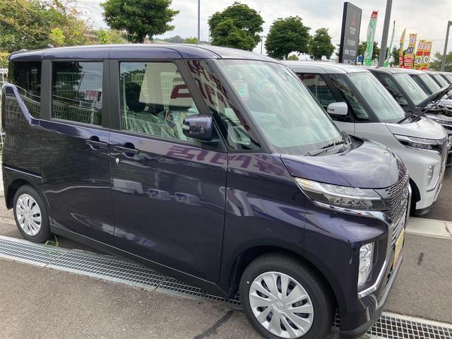 ｅＫクロススペース Ｍ　届け出済み未使用車　両側スライドドア　クリアランスソナー　レーンアシスト　衝突被害軽減システム　オートライト　ＬＥＤヘッドランプ　キーレスエントリー　アイドリングストップ　電動格納ミラー（9枚目）
