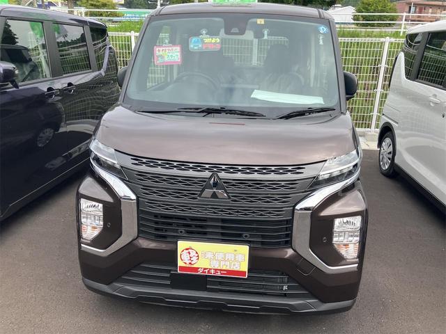 ｅＫクロススペース Ｍ　届け出済み未使用車　クリアランスソナー　レーンアシスト　衝突被害軽減システム　ＬＥＤヘッドランプ　キーレスエントリー　アイドリングストップ　電動格納ミラー　シートヒーター　ベンチシート　ＣＶＴ（5枚目）
