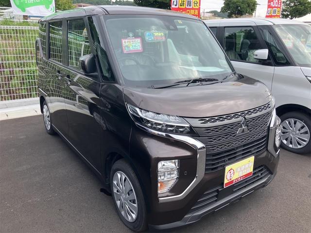 ｅＫクロススペース Ｍ　届け出済み未使用車　クリアランスソナー　レーンアシスト　衝突被害軽減システム　ＬＥＤヘッドランプ　キーレスエントリー　アイドリングストップ　電動格納ミラー　シートヒーター　ベンチシート　ＣＶＴ（6枚目）