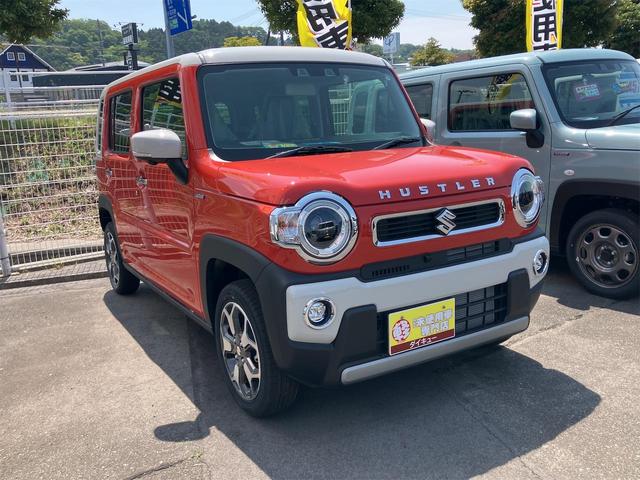 ハスラー ハイブリッドＸ　届け出済み未使用車　全周囲カメラ　ナビ　ＴＶ　クリアランスソナー　オートクルーズコントロール　レーンアシスト　衝突被害軽減システム　オートライト　ＬＥＤヘッドランプ　スマートキー　電動格納ミラー（15枚目）