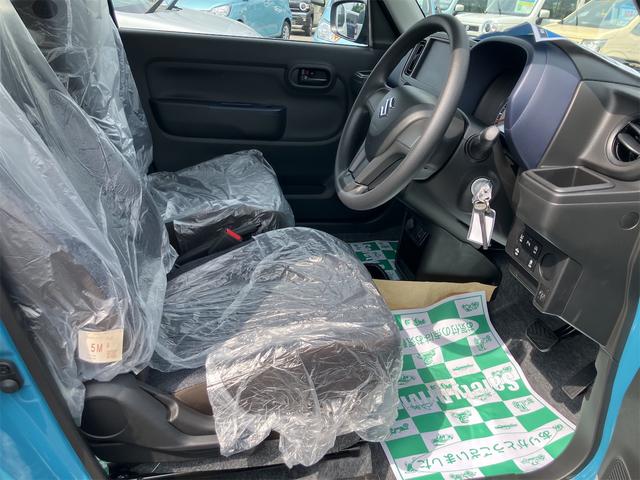 アルト Ｌ　届け出済み未使用車　クリアランスソナー　レーンアシスト　衝突被害軽減システム　オートライト　キーレスエントリー　アイドリングストップ　電動格納ミラー　シートヒーター　ＣＶＴ　盗難防止システム　ＡＢＳ（10枚目）