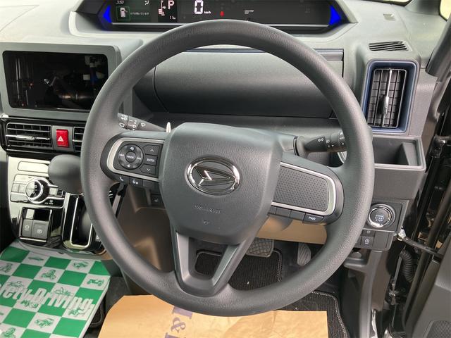 タント カスタムＸ　届け出済み未使用車　バックカメラ　両側電動スライドドア　クリアランスソナー　衝突被害軽減システム　オートライト　ＬＥＤヘッドランプ　スマートキー　アイドリングストップ　電動格納ミラー　シートヒーター（2枚目）