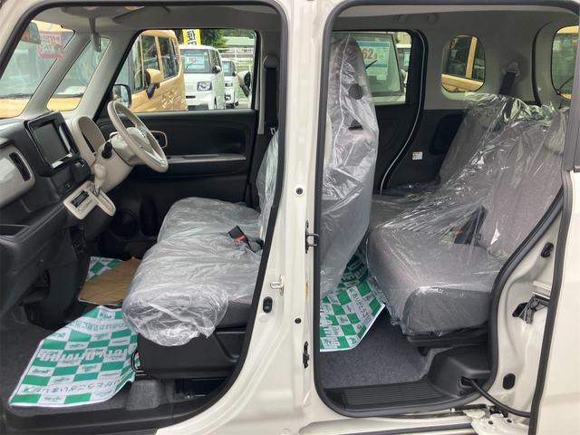 ワゴンRスマイル ハイブリッドX 届け出済み未使用車 両側電動スライドドア クリアランスソナー レーンアシスト 衝突被害軽減システム オートライト LEDヘッドランプ スマートキー アイドリングストップ 電動格納ミラー ベンチシート(53枚目)