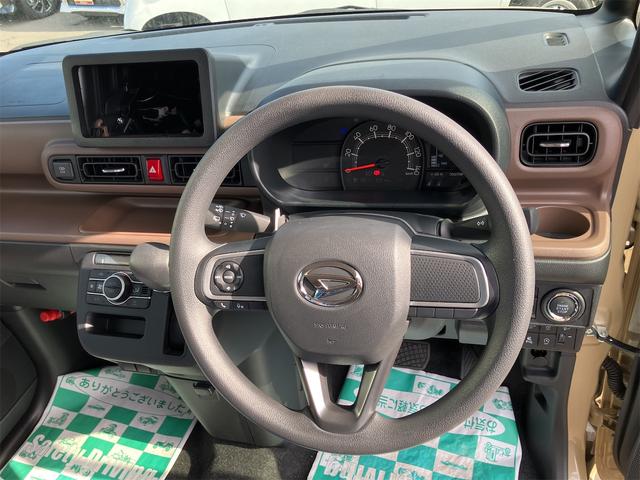 ムーヴキャンバス セオリーＸ　届け出済み未使用車　バックカメラ　両側電動スライドドア　クリアランスソナー　衝突被害軽減システム　オートライト　スマートキー　アイドリングストップ　電動格納ミラー　ベンチシート　ＣＶＴ（3枚目）