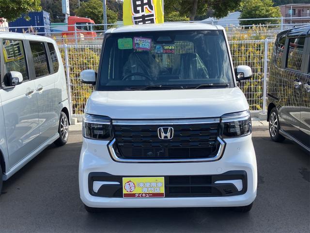Ｎ－ＢＯＸカスタム ベースグレード　届け出済み未使用車　バックカメラ　両側スライド・片側電動　クリアランスソナー　オートクルーズコントロール　衝突被害軽減システム　オートライト　ＬＥＤヘッドランプ　スマートキー　アイドリングストップ（13枚目）