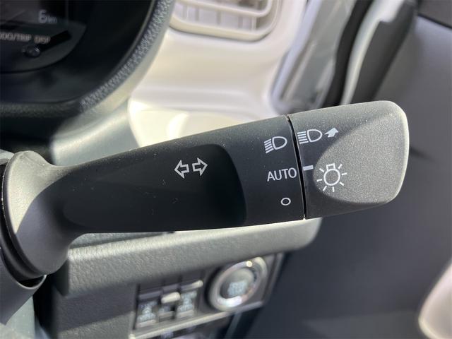 ムーヴキャンバス ストライプスＸ　届け出済み未使用車　両側電動スライドドア　クリアランスソナー　衝突被害軽減システム　オートライト　スマートキー　アイドリングストップ　電動格納ミラー　ベンチシート　ＣＶＴ　盗難防止システム　ＡＢＳ（9枚目）