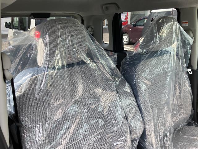 ムーヴキャンバス ストライプスＸ　届け出済み未使用車　両側電動スライドドア　クリアランスソナー　衝突被害軽減システム　オートライト　スマートキー　アイドリングストップ　電動格納ミラー　ベンチシート　ＣＶＴ　盗難防止システム　ＡＢＳ（33枚目）